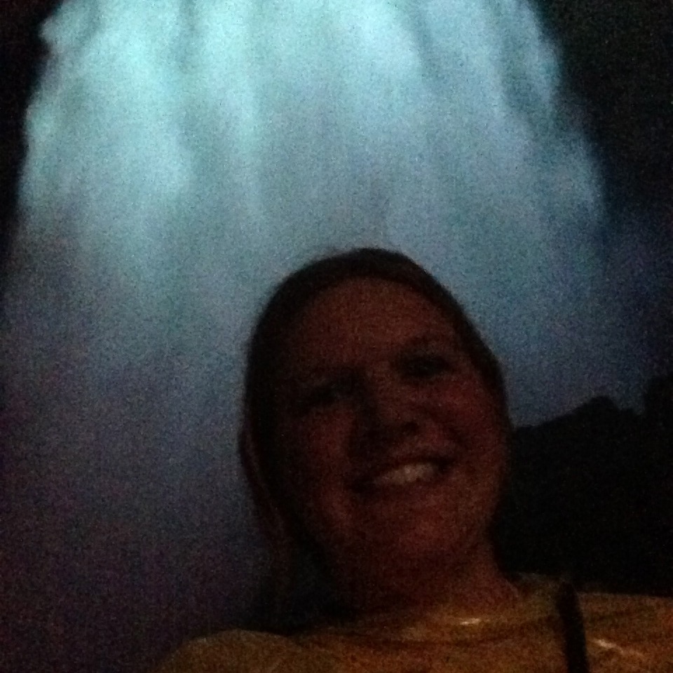 I'm IN the Falls. Not AT them, IN them.